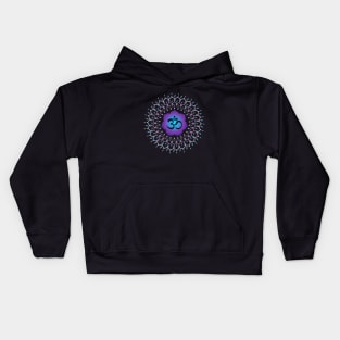 Om mandala Kids Hoodie